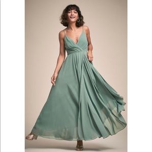 BHLDN Eva Dress - Moss, Small